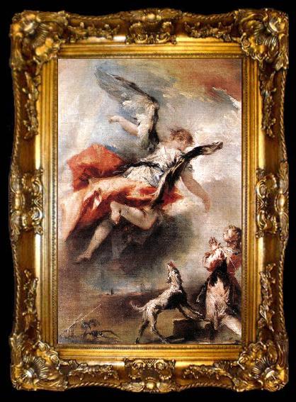 framed  GUARDI, Gianantonio The Angel Appears to Tobias df, ta009-2